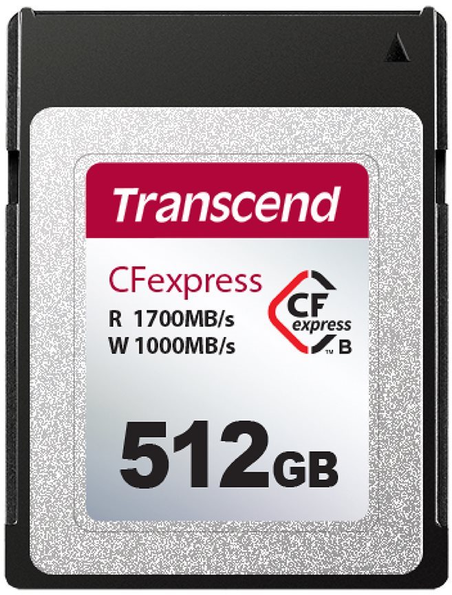 Transcend CFexpress 820 Type B 512 GB PCIe Gen3 ×2
