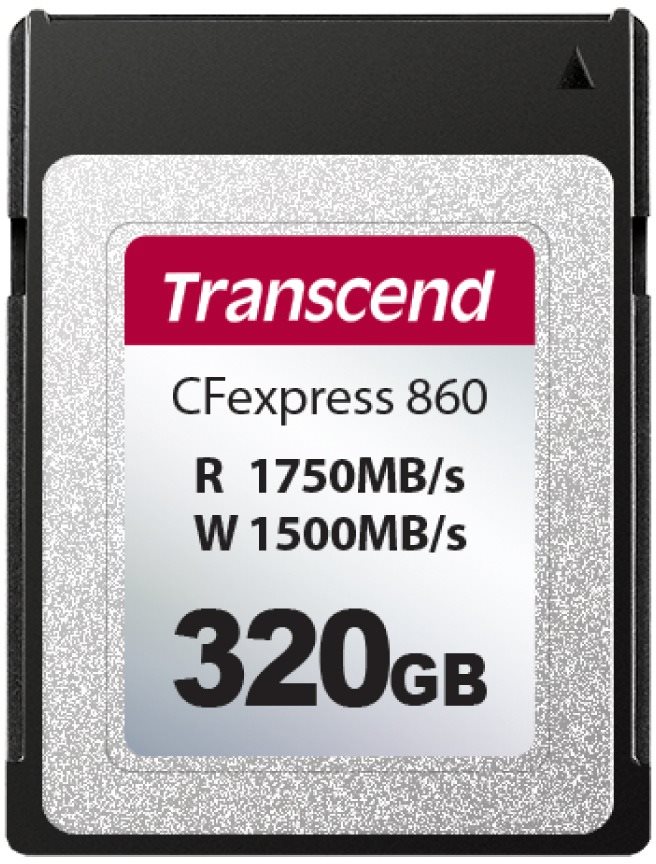 Transcend CFexpress 860 Type B 320 GB PCIe Gen3 ×2