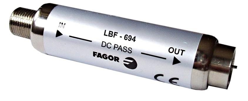 LTE 5G filter FAGOR LBF 694, 5 – 694 MHz LTE 700-5G Ready