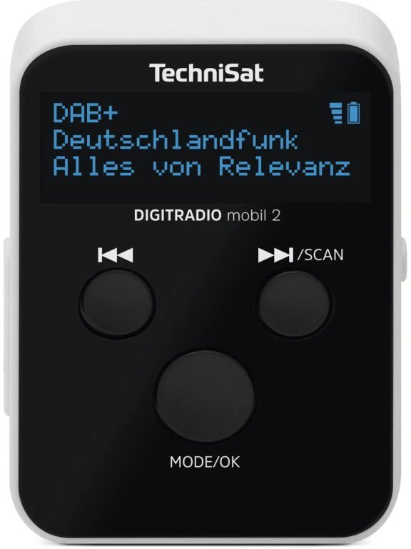 TechniSat Digitradio mobil 2, black-white