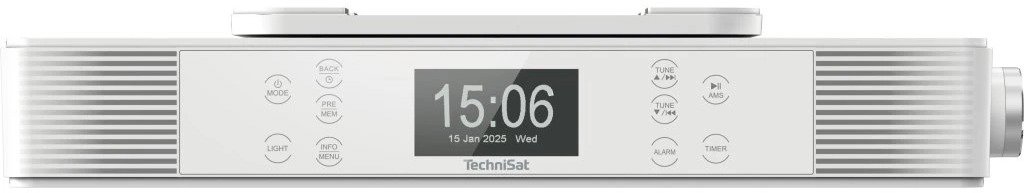 TechniSat Internetové kuchynské rádio s DAB+/FM IR, white