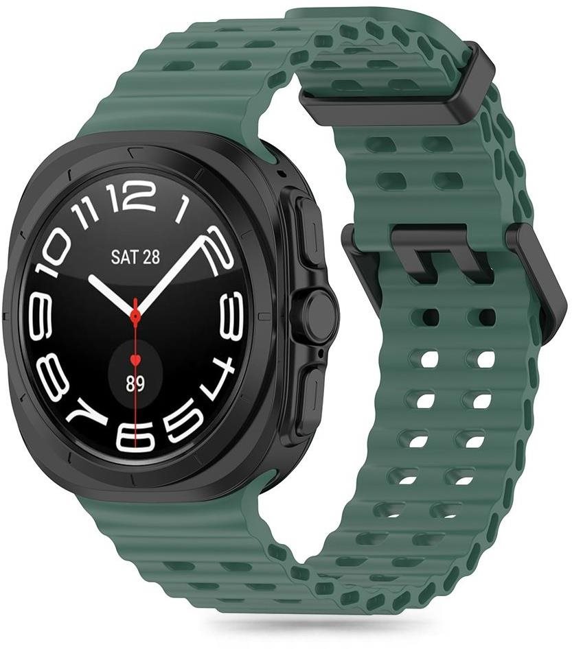 Tech-Protect Iconband Pro na Samsung Galaxy Watch Ultra, 47 mm, vojenská zelená