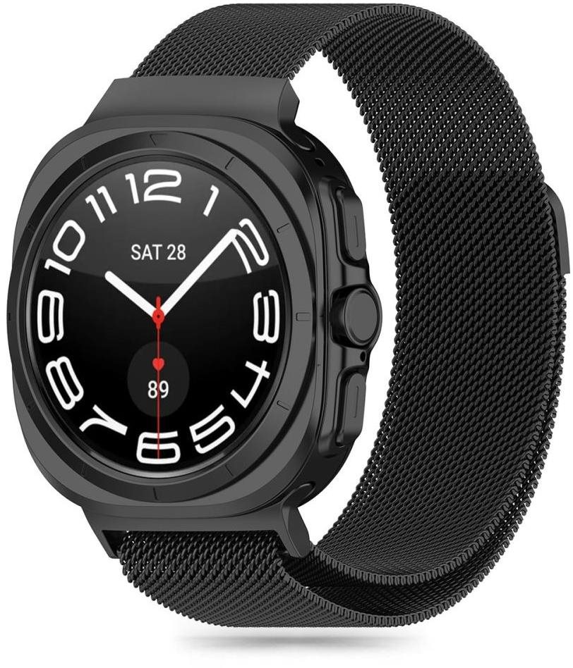 Tech-Protect Milanese na Samsung Galaxy Watch Ultra, 47 mm, čierny