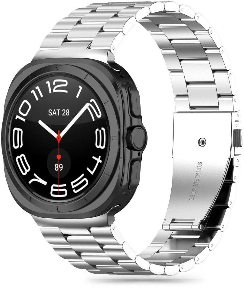 Tech-Protect Stainless na Samsung Galaxy Watch Ultra, 47 mm, strieborný