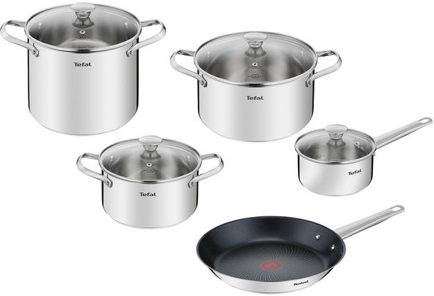 Tefal súprava nerez riadu 9 ks Cook Eat B922S955