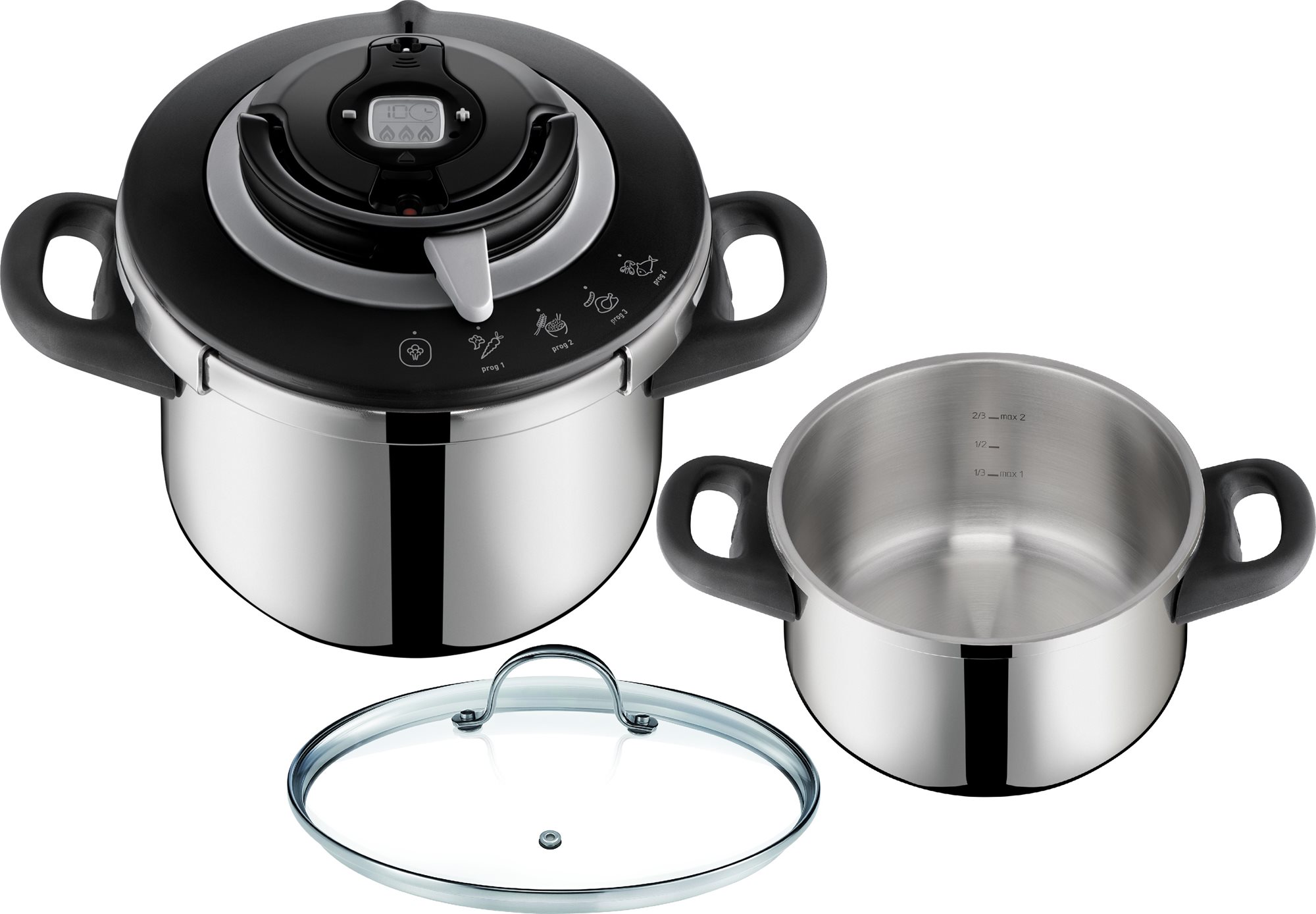 Tefal Tlakový hrniec Clipso+ CHEF 4.5 + 6 I P4552030