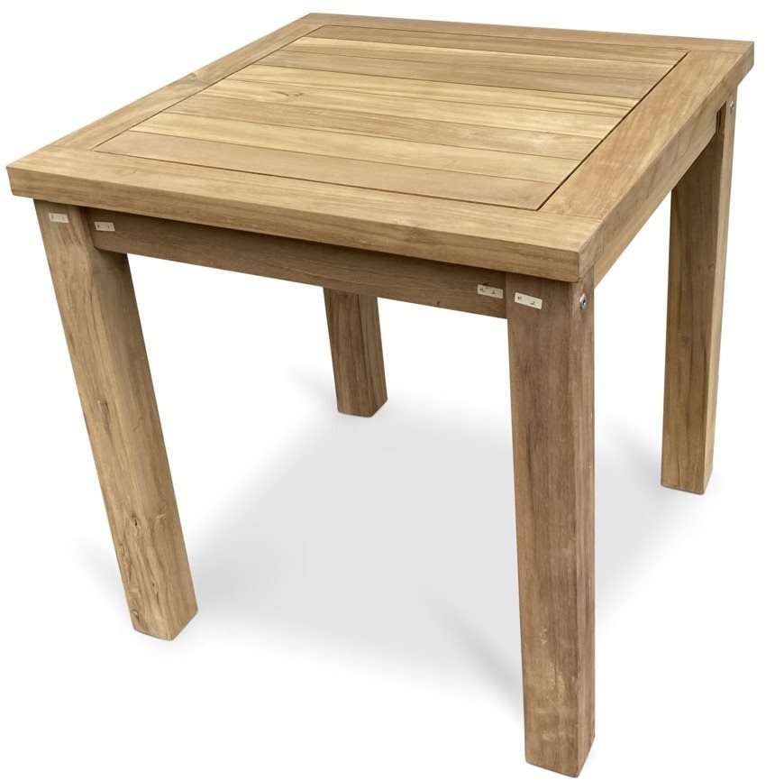 TEXIM Stôl záhradný GUFI, teak 50 cm
