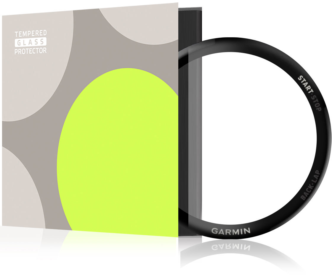 Tempered Glass Protector na Garmin Forerunner 970, vodoodolné