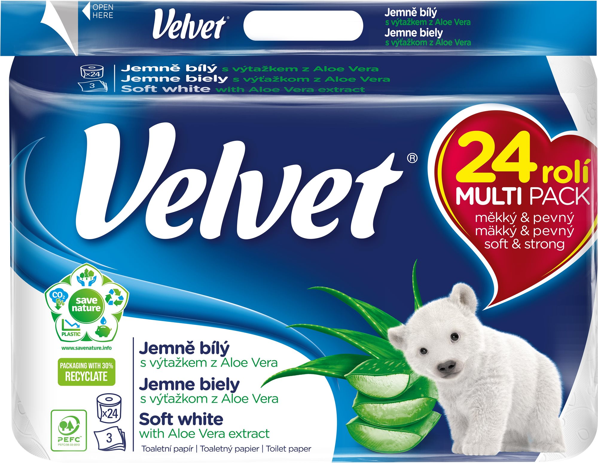 VELVET Soft White (24 ks)