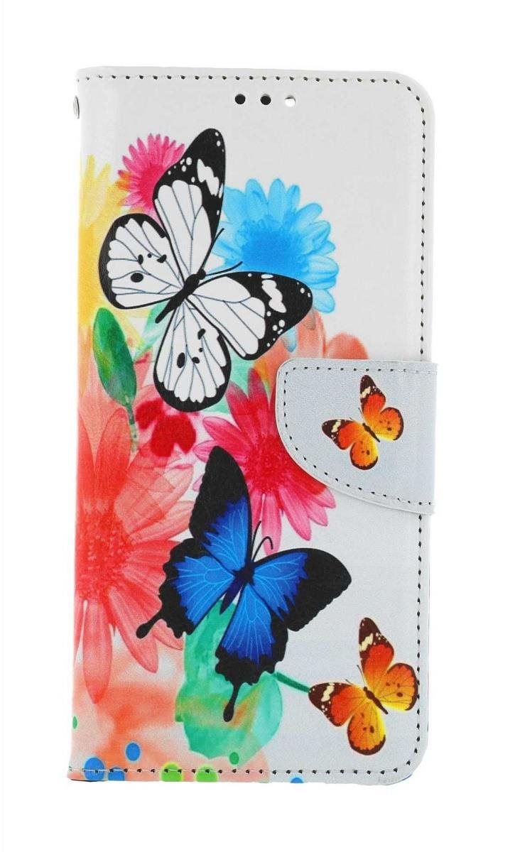 TopQ Puzdro Xiaomi Redmi 13C knižkové Farebné s motýlikmi 118325