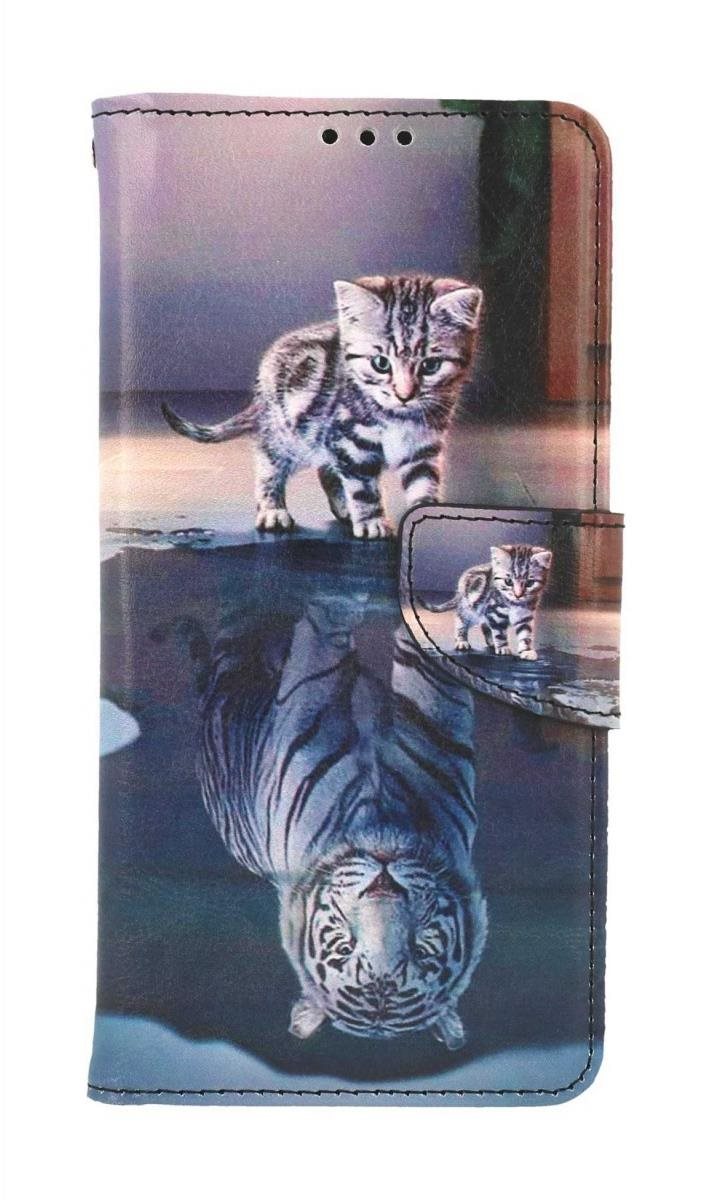 TopQ Puzdro Samsung A23 5G flipové Tiger 118203