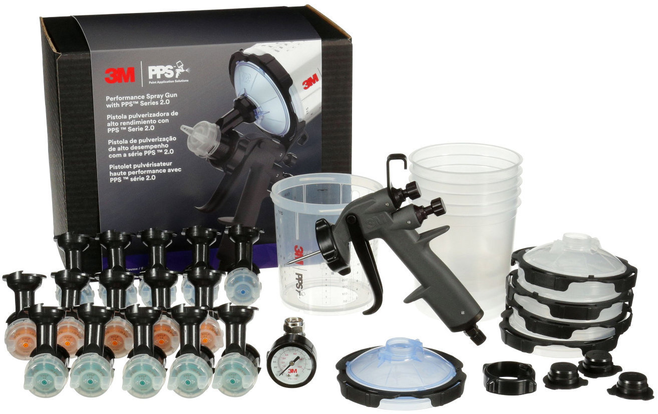 3M Striekacia pištoľ pneumatická Performance Spray Gun, systém s PPS™ 2.0, súprava