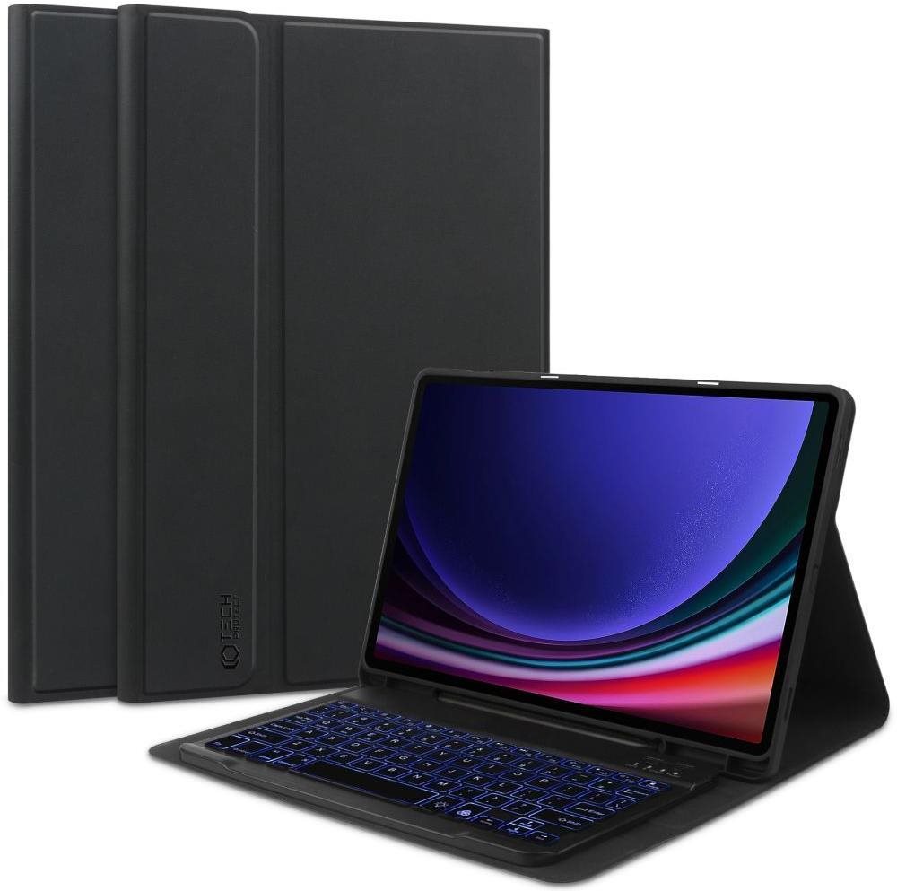 Tech-Protect SC Pen Puzdro s klávesnicou na Samsung Galaxy Tab S9 FE Plus 12,4", čierne