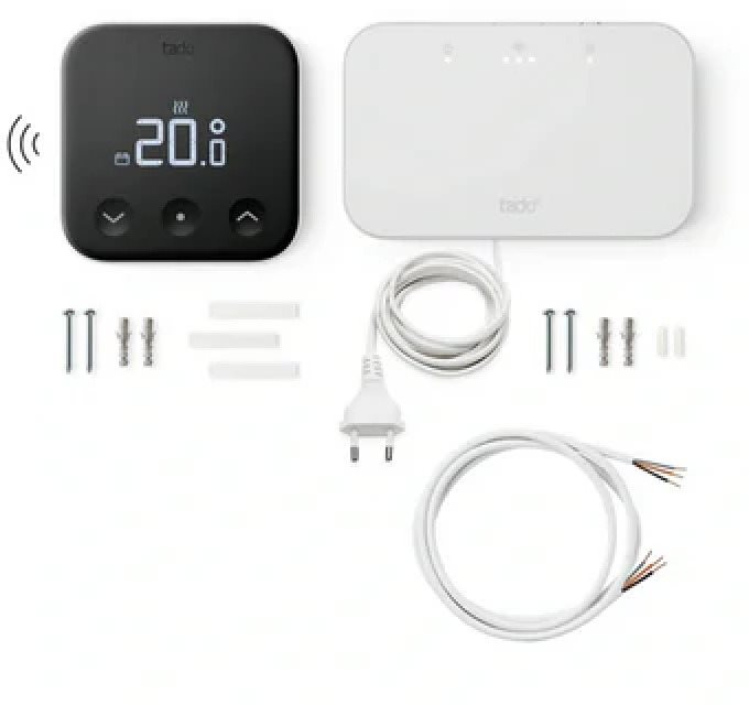 TADO Inteligentný bezdrôtový termostat X + Tado bezdrôtový prijímač (Starter Kit)