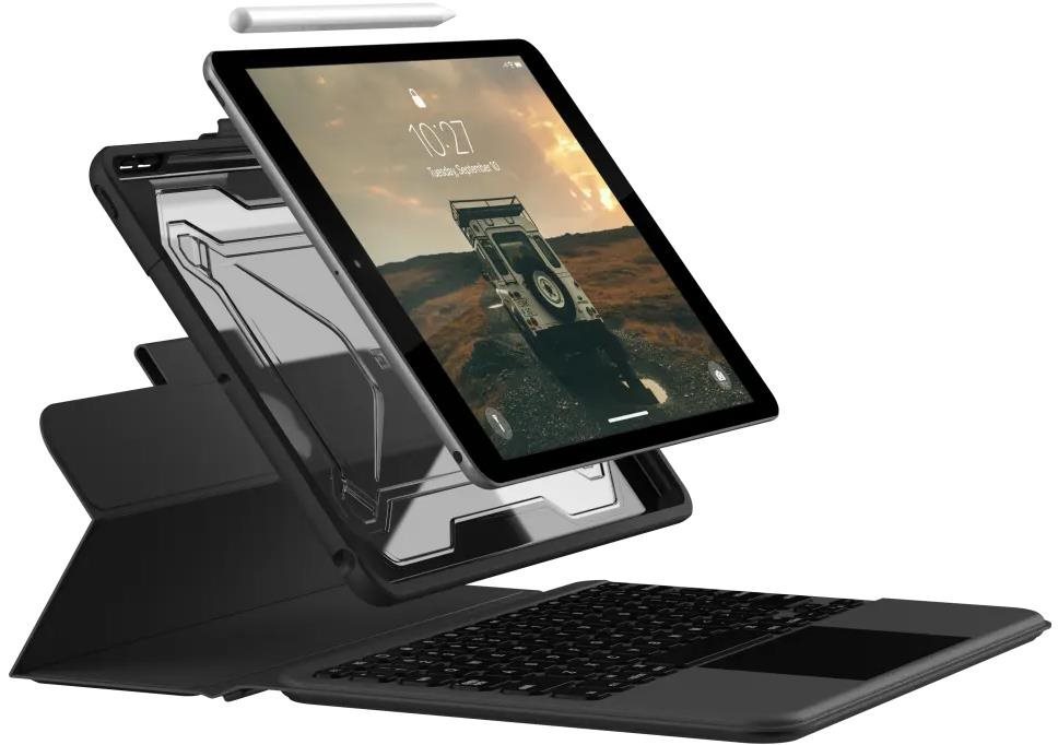 UAG Rugged Bluetooth Keyboard w/Trackpad CZECH iPad 10.2" 2019/2020/2021
