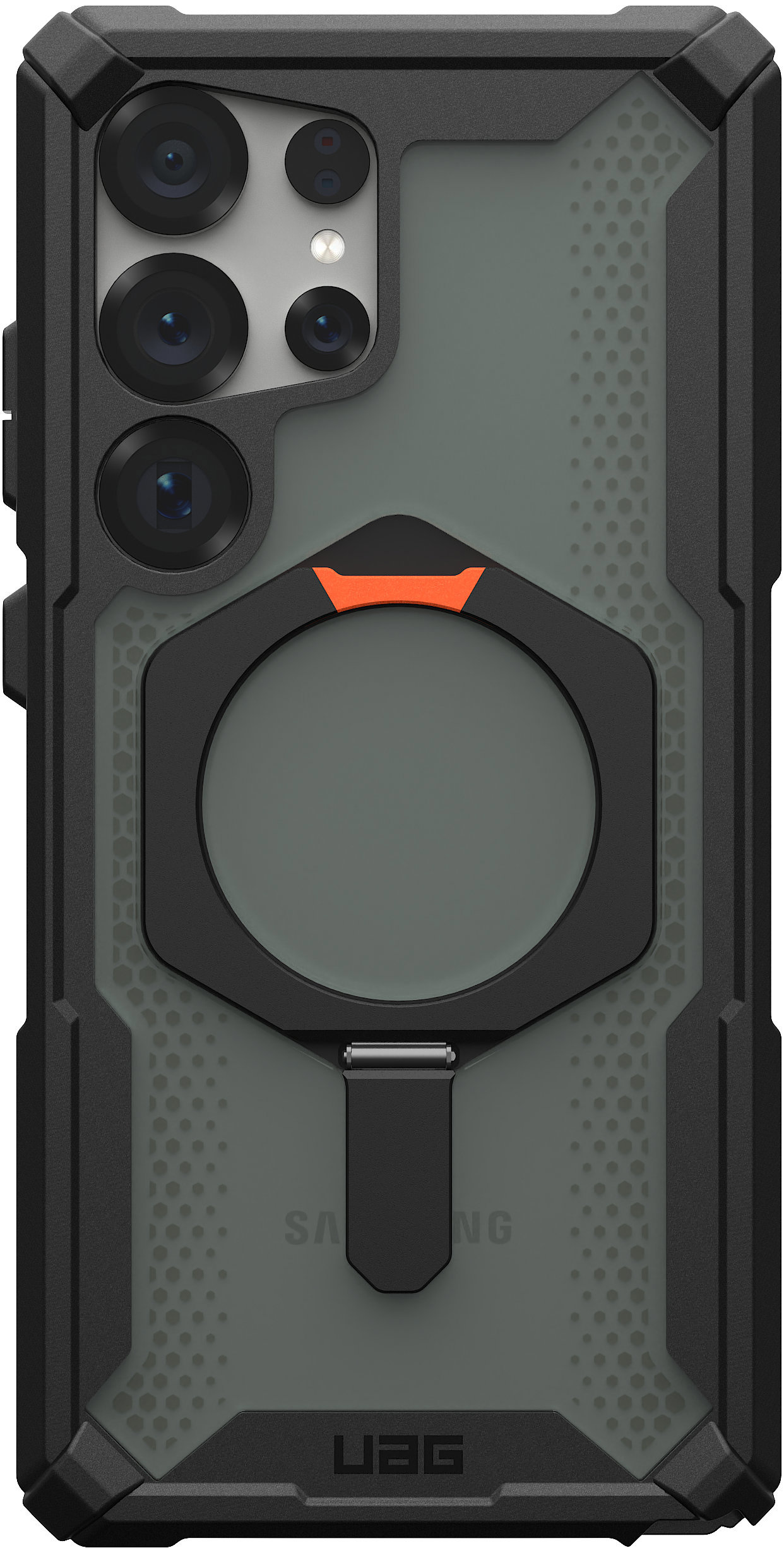 UAG Plasma XTE w/ Magnet Black/Orange Samsung Galaxy S25 Ultra