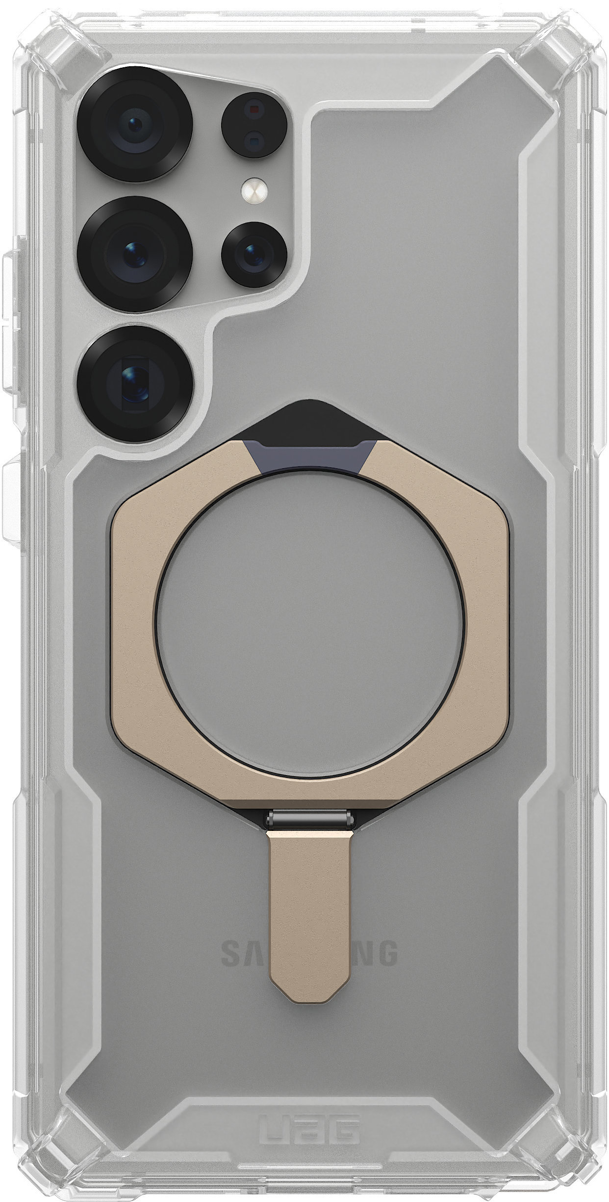 UAG Plasma XTE w/ Magnet Clear/Titanium Samsung Galaxy S25 Ultra