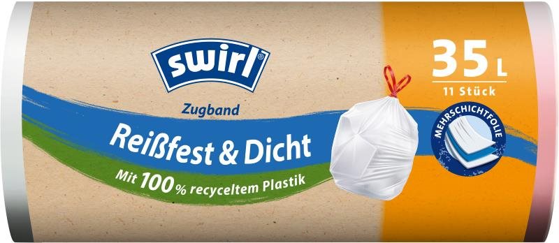SWIRL Zaťahovacie vrecia na odpad 35 l, 11 ks