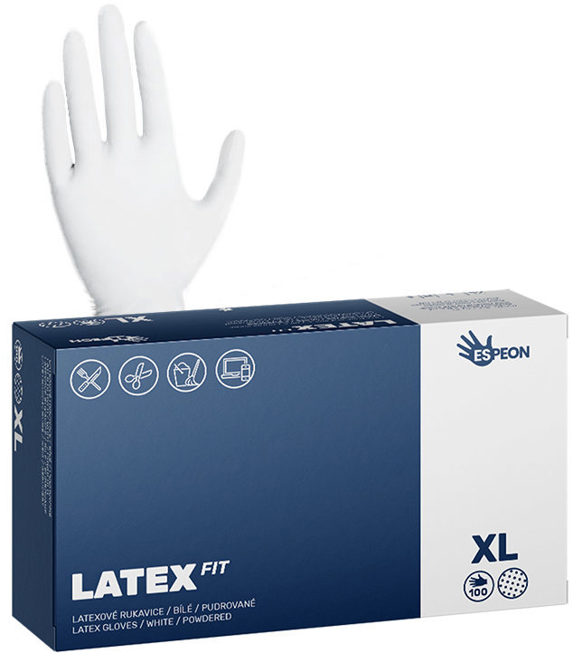ESPEON Latex Fit veľ. XL, 100 ks