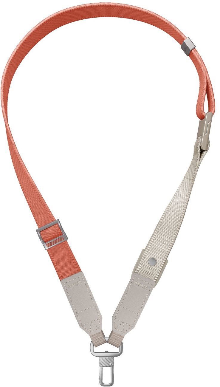 UNIQ Vista Duo 2V1 univerzálna šnúrka a popruh na ruku na mobilný telefón, Terracotta/Beige