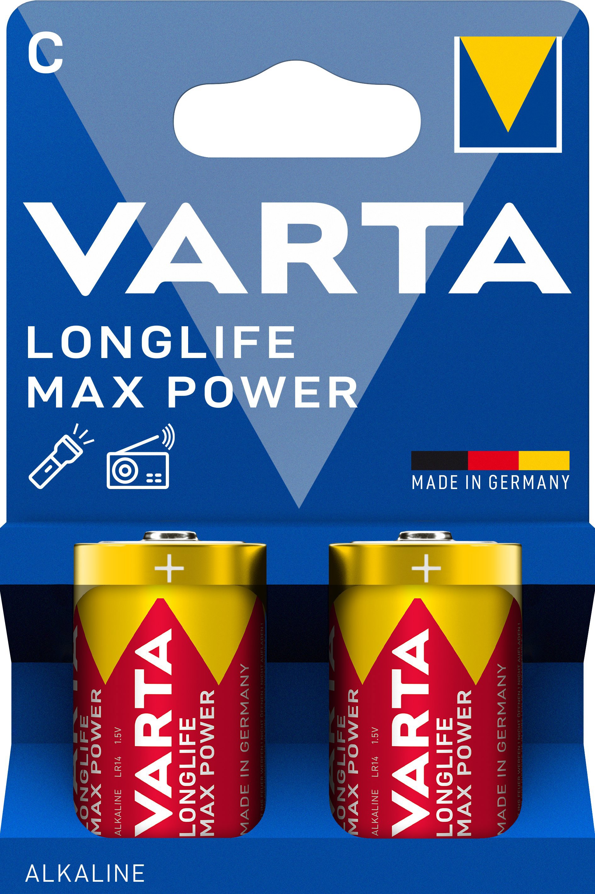 VARTA Longlife Max Power 2 C (Plastic free)