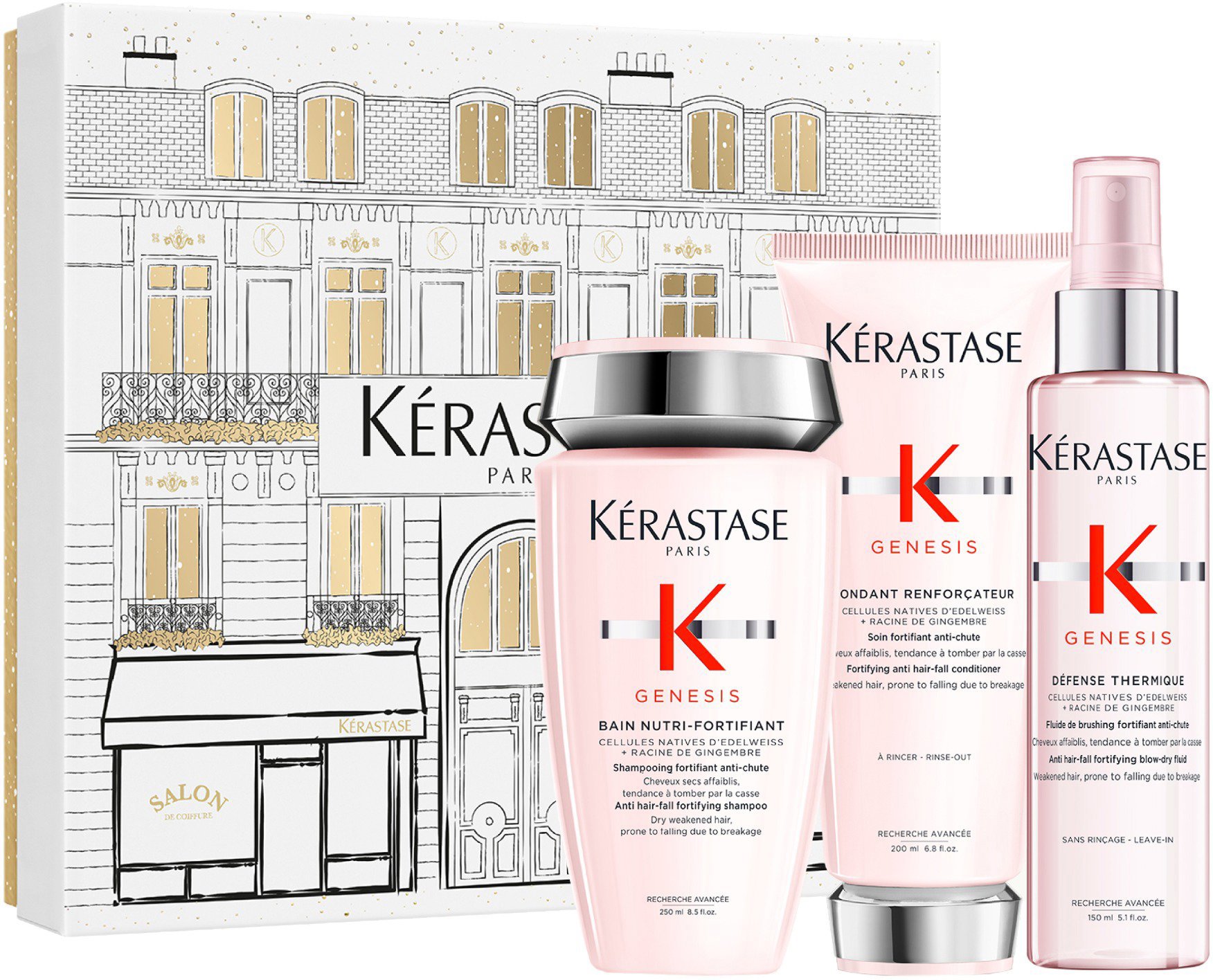 KÉRASTASE Genesis Fondant Holidays Sada 600 ml