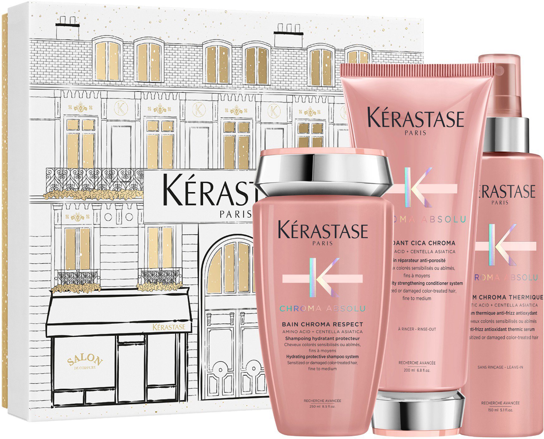 KÉRASTASE Chroma Absolu Fondant Holidays Sada 600 ml