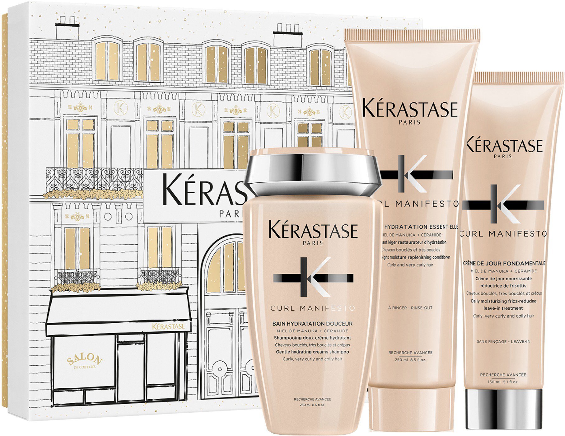 KÉRASTASE Curl Manifesto Fondant Holidays Sada 650 ml