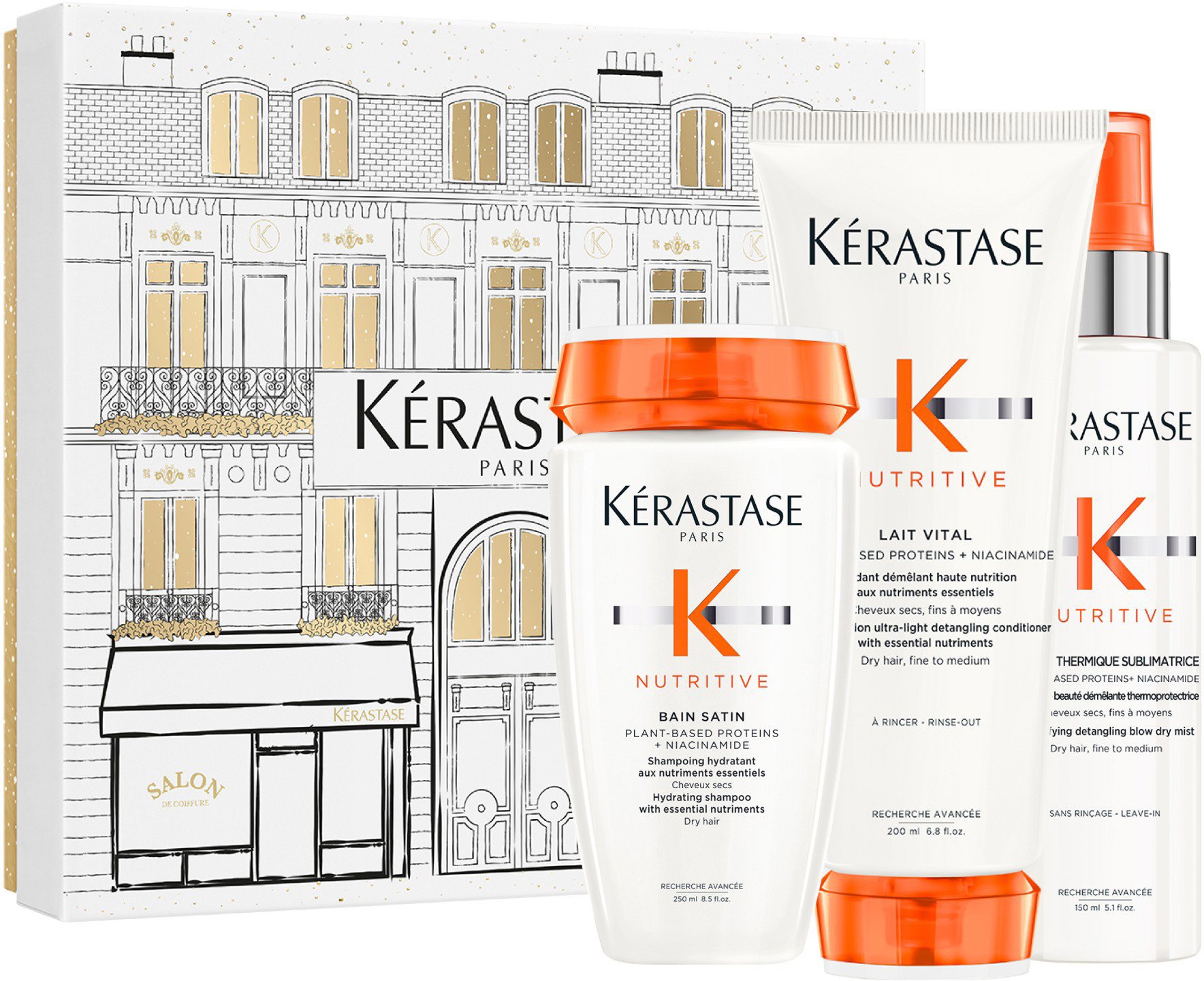 KÉRASTASE Nutritive Fondant Holidays Sada 600 ml