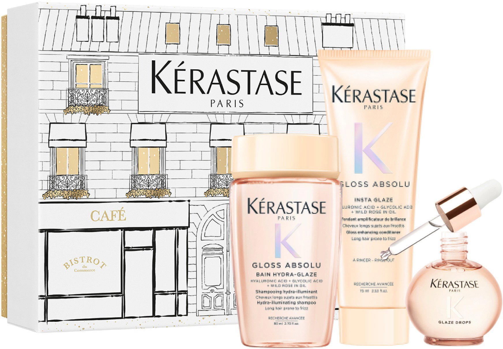 KÉRASTASE Gloss Absolu Trio Holidays Sada 200 ml