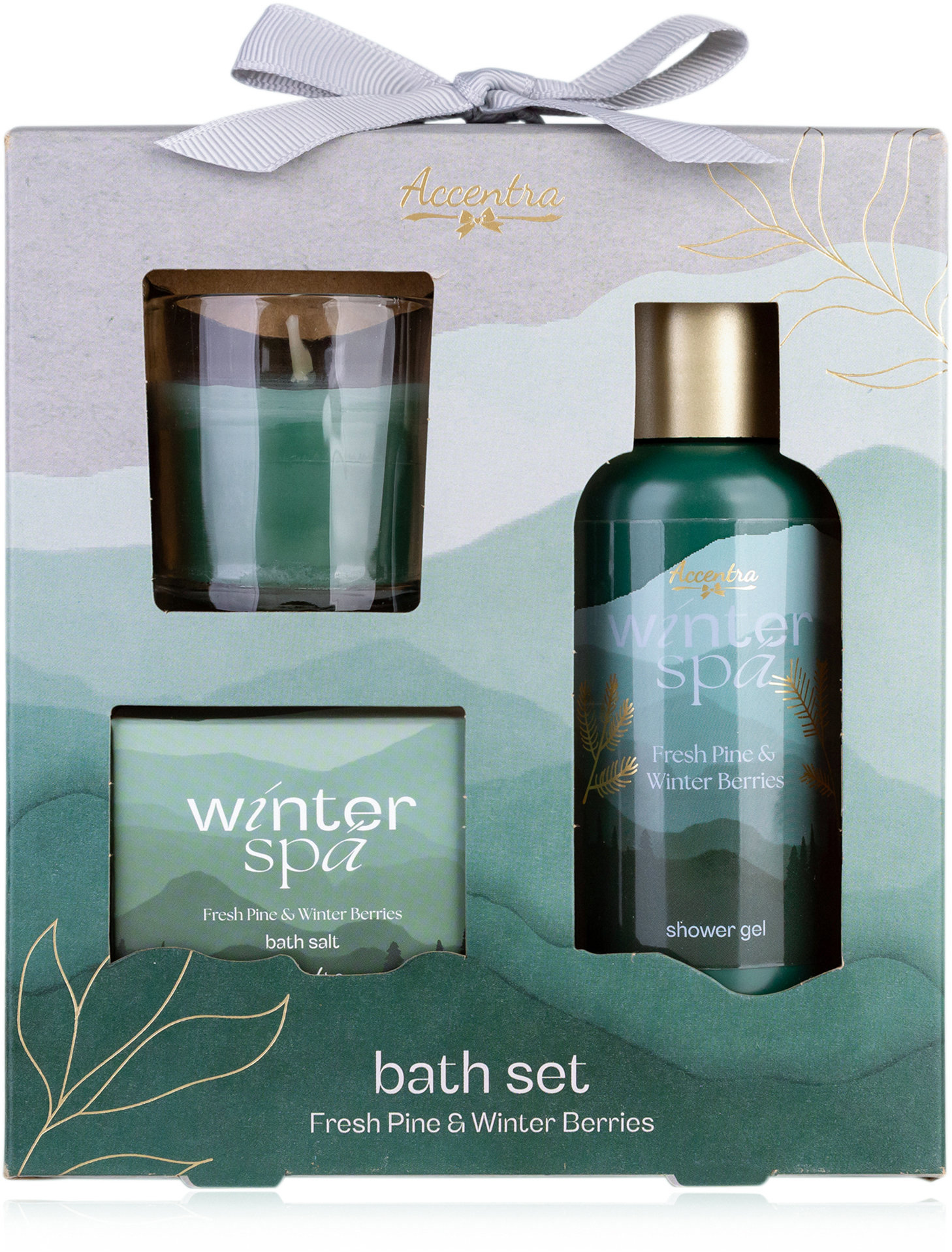 ACCENTRA Winter Spa so sviečkou 100 ml
