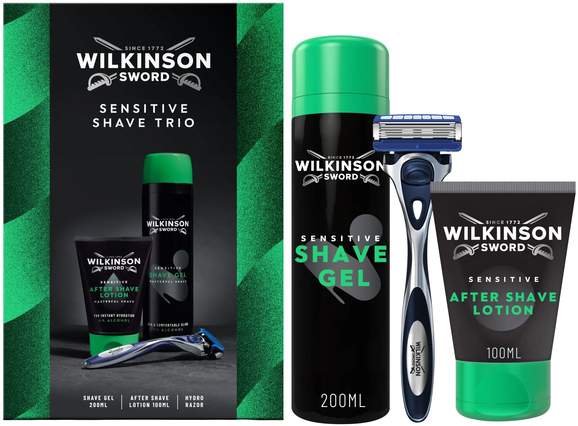 WILKINSON Sensitive Shave Trio