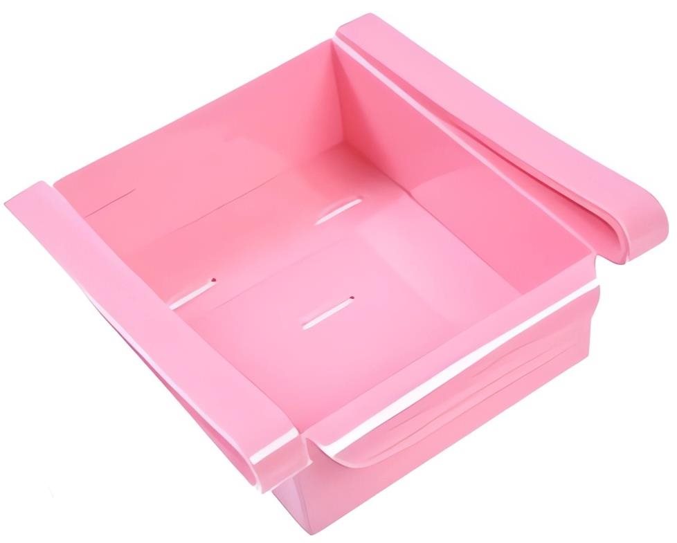 Verk Úložný box do chladničky, ružový