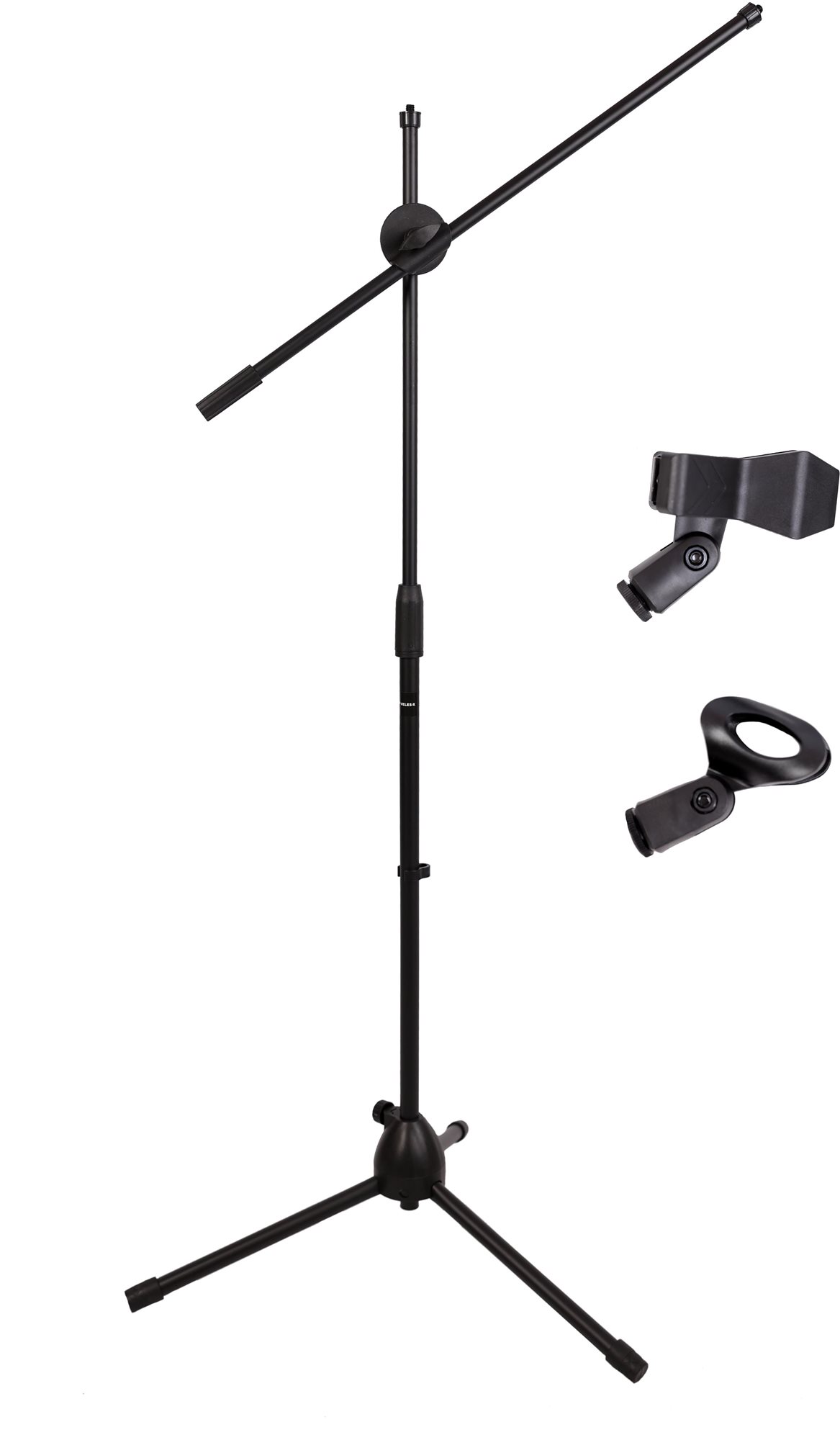 Veles-X 2 Mic Clips Boom Arm Tripod Stojan na mikrofón