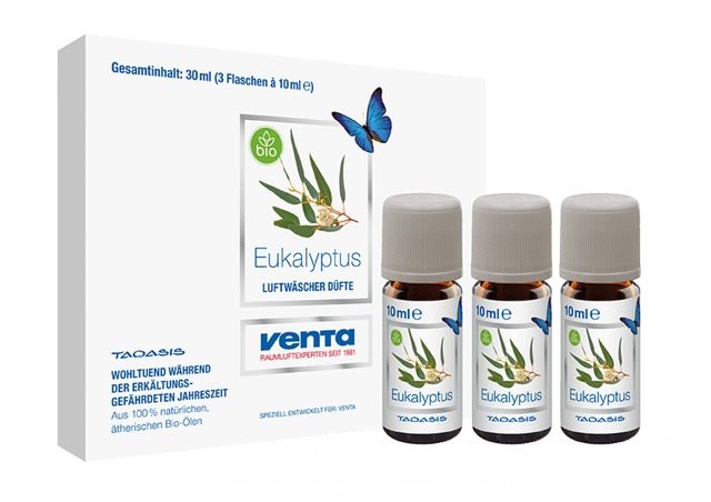 VENTA Organická esenciálna vôňa – Eucalyptus