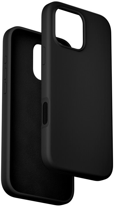 Vention Liquid Silicone Case for iPhone 16 Pro Max with MagSafe Black
