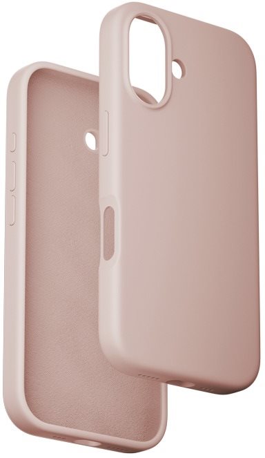 Vention Liquid Silicone Case for iPhone 16 with MagSafe Dusty Pink