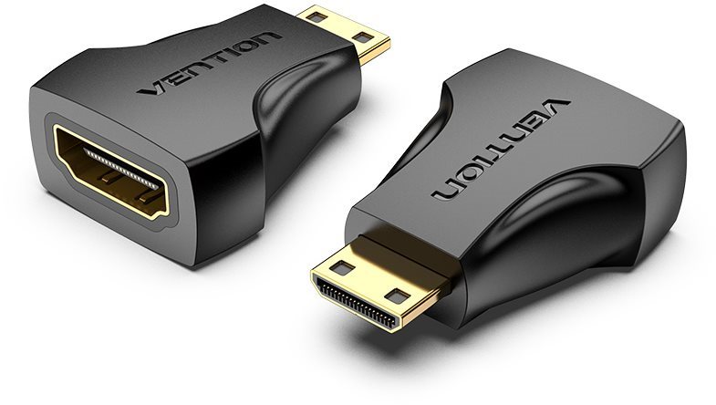 Vention Mini HDMI (M) to HDMI (F) Adaptér Black