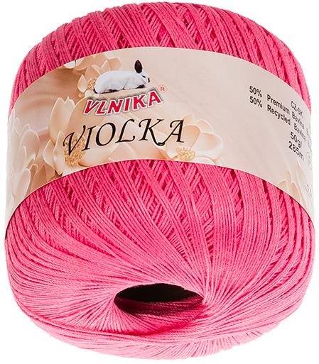 BELLATEX Priadza Violka 50 g – 126 ružová