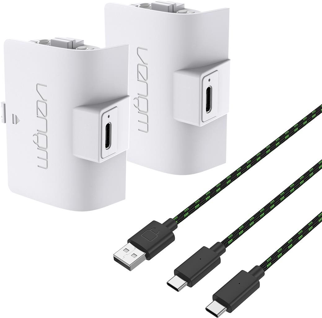 VENOM VS2874 Xbox Series S/X & One White High Capacity Twin Battery Pack + 3m kábel
