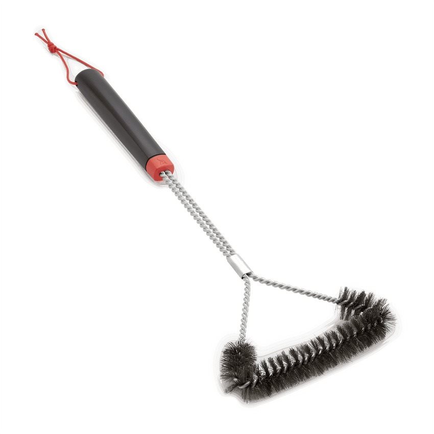 Weber trojstranná kefa na čistenie roštov 46 cm