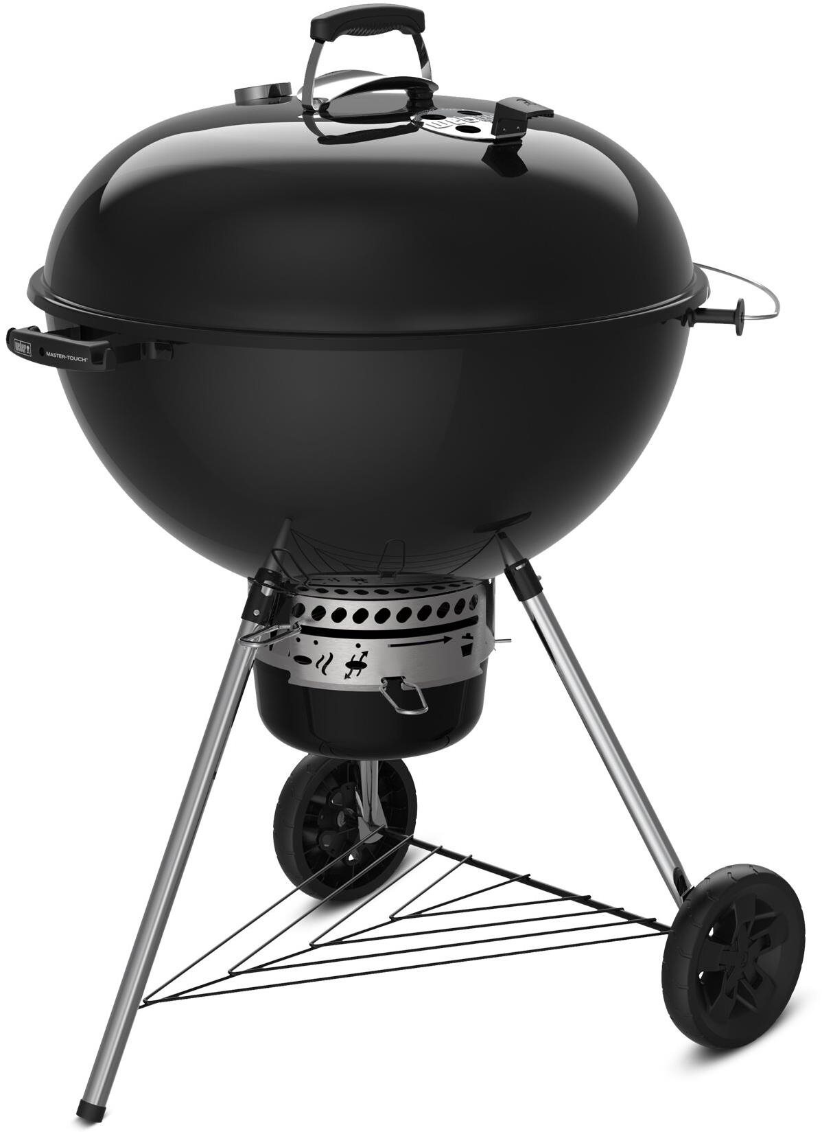 WEBER Gril na drevo a uhlie Master-Touch, 67cm, Crafted