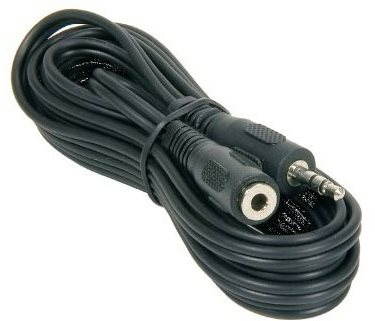 PremiumCord jack M 3,5 -> jack F 3,5, 10 m