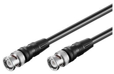 PremiumCord BNC kábel pre audio/video 75 Ohm 5 m M/M