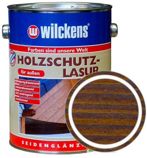 Wilckens Nemecká konzervačná lazúra na drevo, Holzschutz lasur 750 ml, WI.16789700050