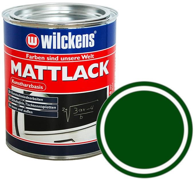 Wilckens Matná tabuľová farba Mattlack 750 ml zelená