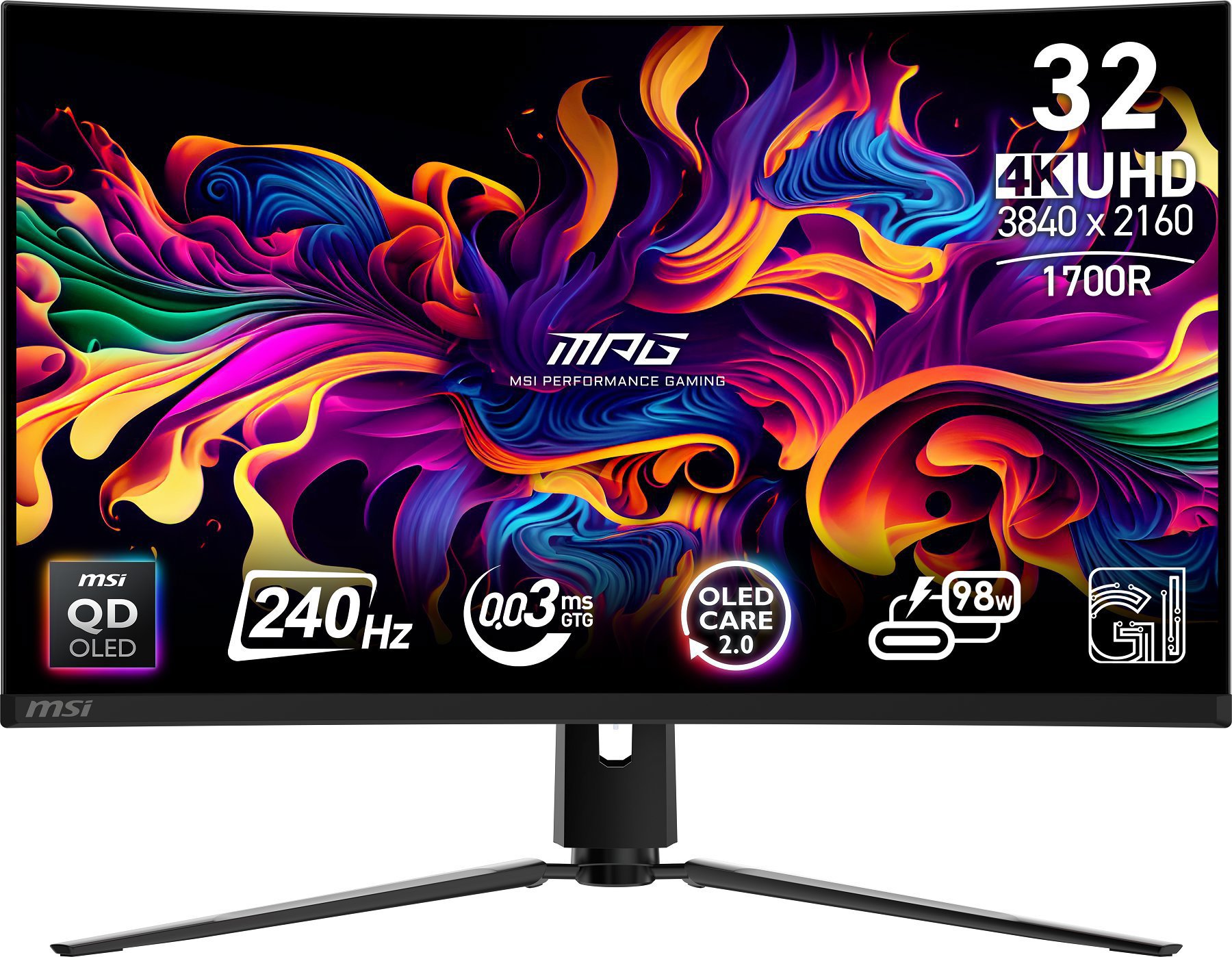 31.5" MSI MPG 321CURX QD-OLED