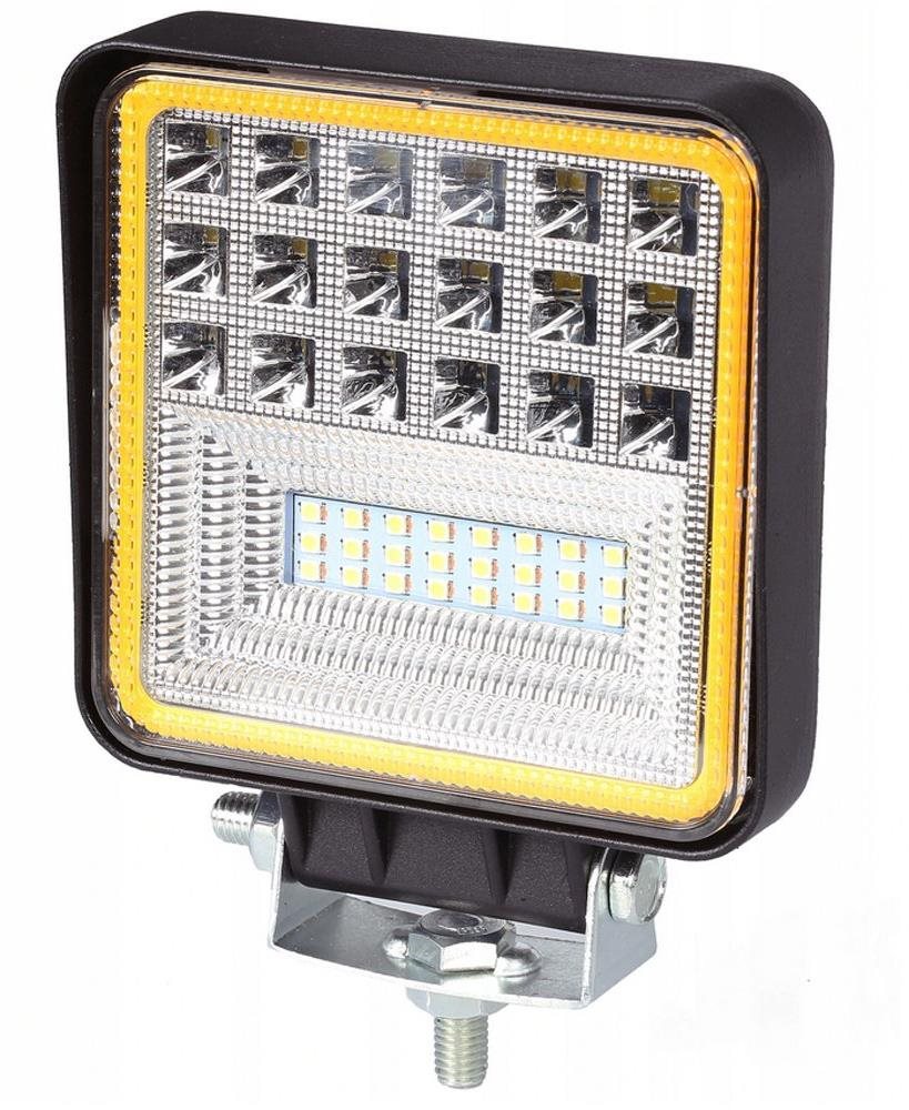 Verk 12244 Pracovné svetlo hranaté 42 LED, 126 W, IP67