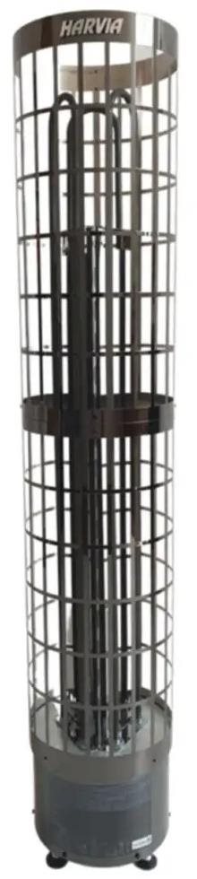 Harvia Cilindro PC66E Black saunová pec elektrická 6,6 kW bez regulácie