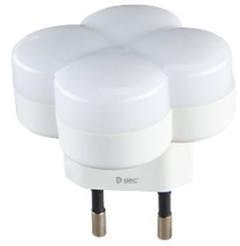 Garsaco Nočné svetlo do zásuvky so súmrakovým senzorom 1 W, GSC, extra teplá farba svetla, biele